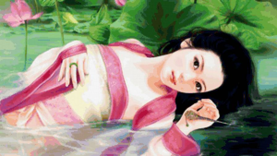 Восточная красавица - люди, девушка - предпросмотр