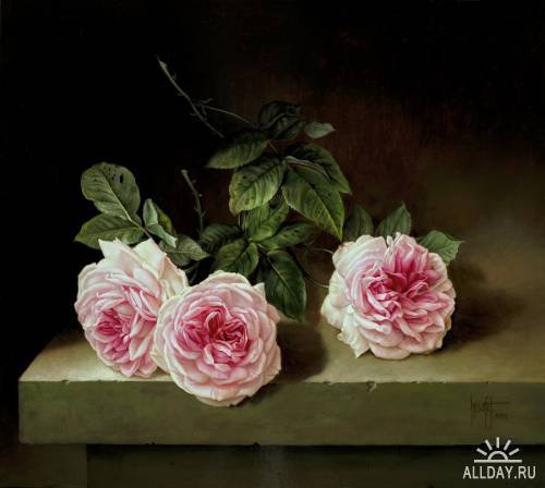 Розы,Хосе Эскофет - розы, цветы - оригинал