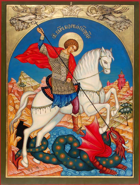 Святой Георгий Победоносец - религия, иконы, святой - оригинал