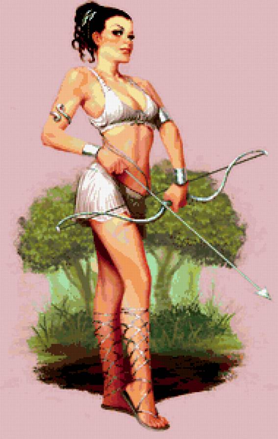 Амазонка - люди, девушка - предпросмотр