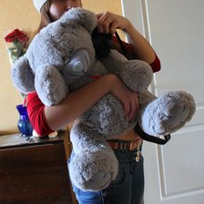 Схема вышивки «С медведем»