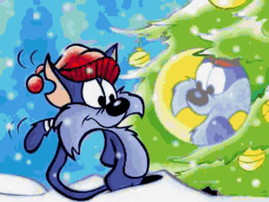 №256762 - мультик, кот, детское - предпросмотр