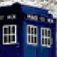 Предпросмотр схемы вышивки «The TARDIS» (№256857)
