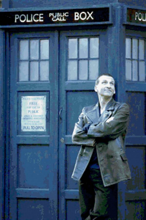 The TARDIS & The Doctor - тардис, tardis, доктор кто, девятый доктор, doctor who - предпросмотр