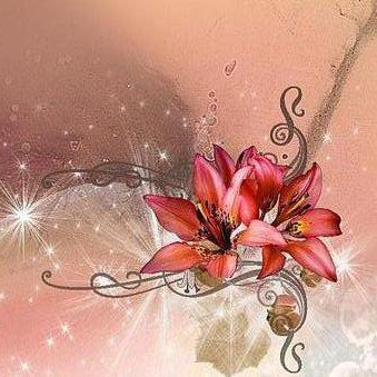 Подушка "Лилии" - подушка, цветы - оригинал