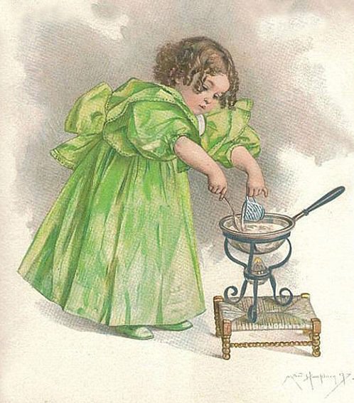 старые открытки - дети, винтаж - оригинал