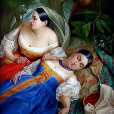 Схема вышивки «Летний сон»