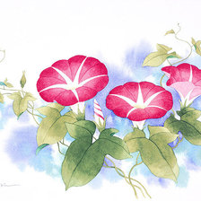 Схема вышивки «акварель»