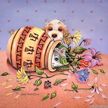 Схема вышивки «Беспорядок»