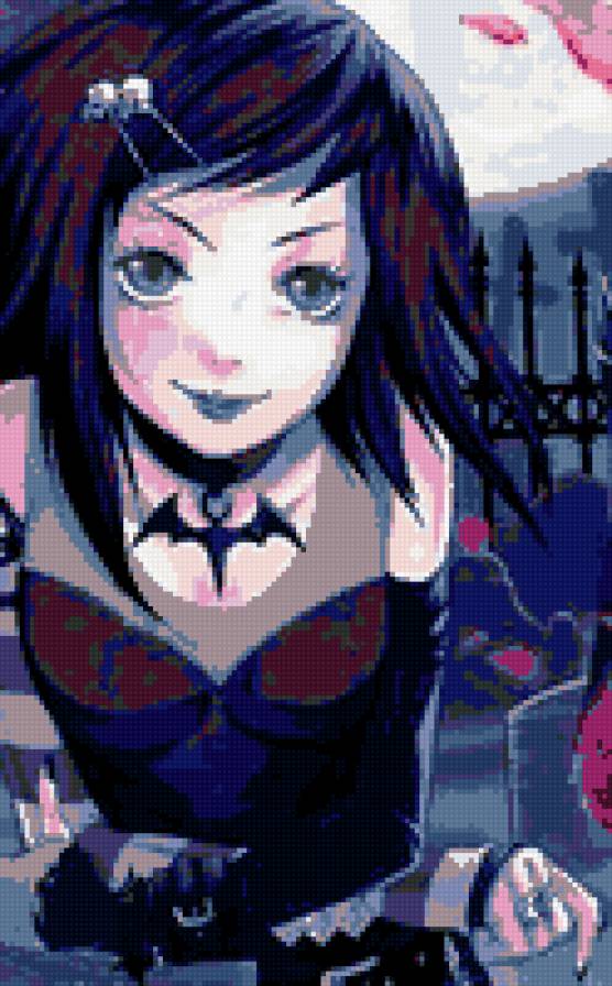 Девушка гот - девушка, гот - предпросмотр