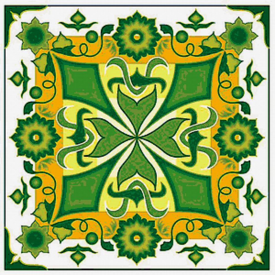 Орнамент для подушки - салфетка, орнамент, подушка, узор - предпросмотр