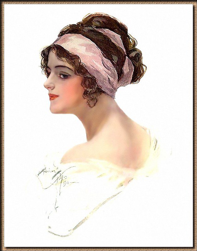 незнакомка - картина девушка нежность - оригинал