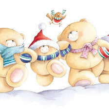 Схема вышивки «мишки»