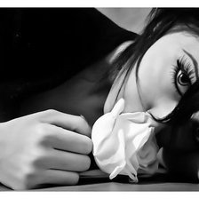 Схема вышивки «Girl»