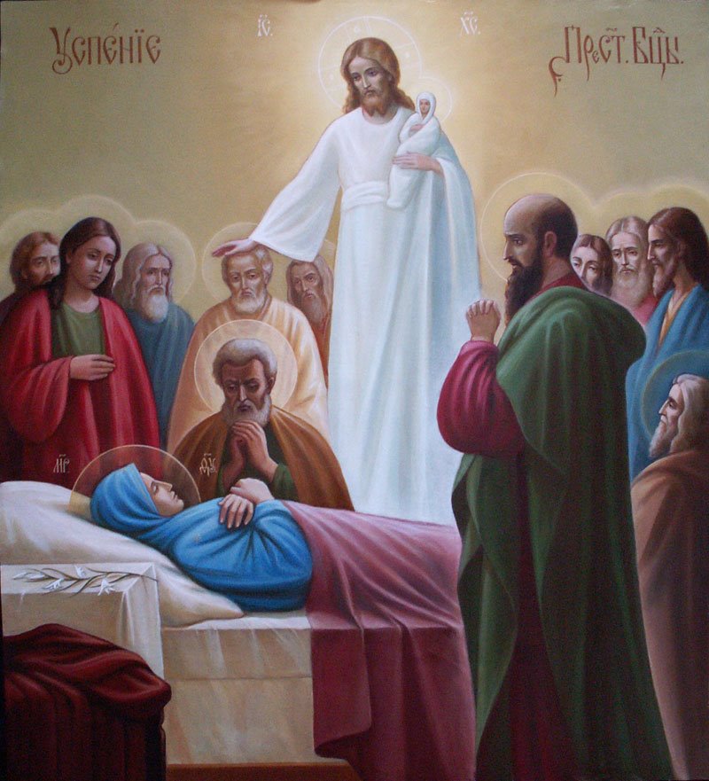 Успение - успение, иконы, религия, божья матерь - оригинал