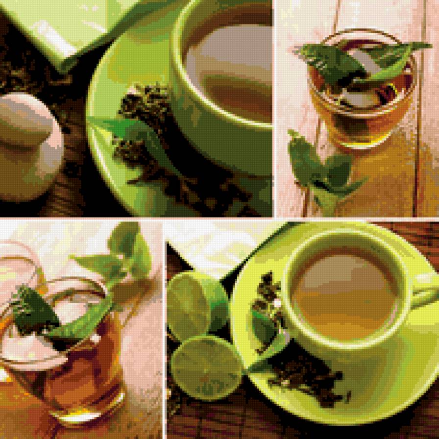 Чайная церемония.Зеленый чай - для кухни - предпросмотр