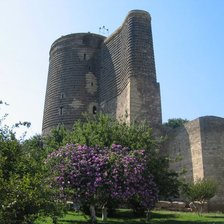 Девичья башня г. Баку