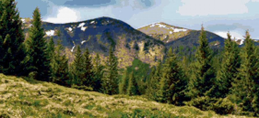 Говерла - горы, весна, карпаты - предпросмотр