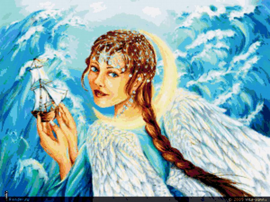 Сны моряка - корабли, девушка, море - предпросмотр