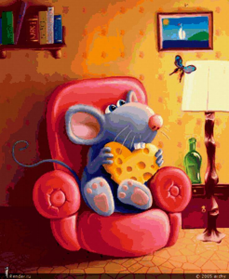 Серия "Детское" - животные, сказка, мышки - предпросмотр