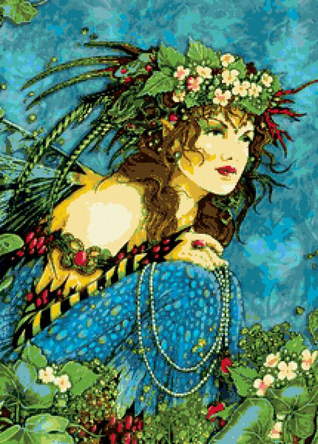 девушка - сказка, миф, русалка, мифология, образ, женщина - предпросмотр