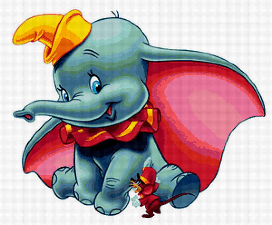 Серия МУЛЬТИКИ. Слонотоп - дисней, слоненок, мультик, подушка, детям - предпросмотр