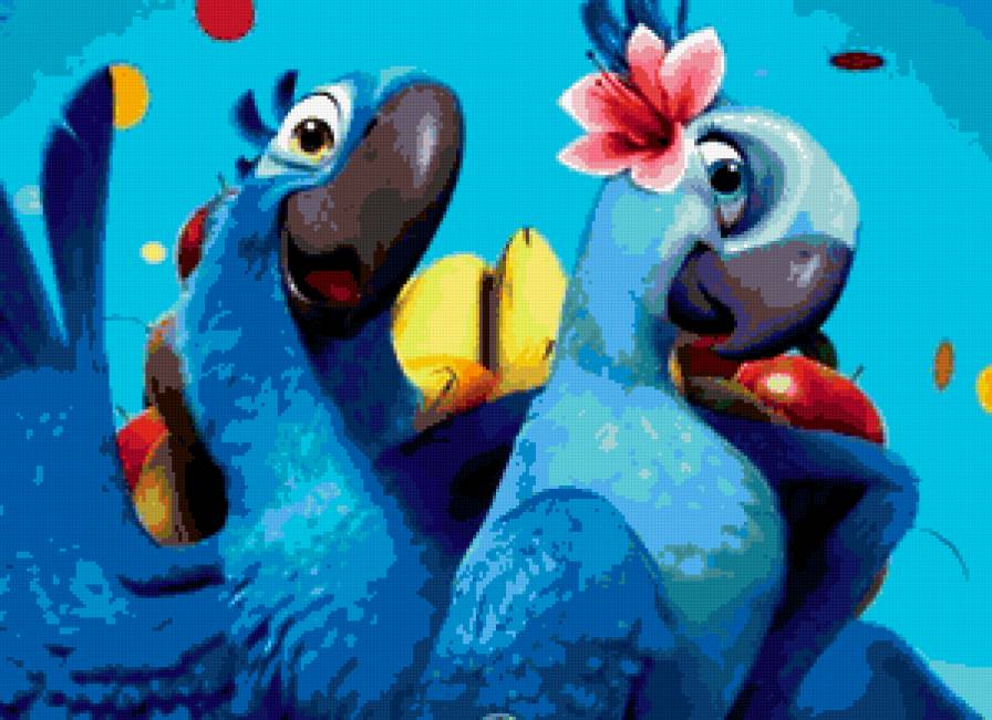 Серия МУЛЬТИКИ. Рио - детям, рио, мультик, попугай - предпросмотр