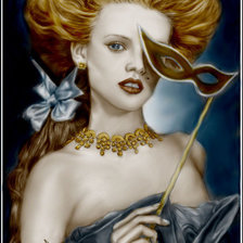 Схема вышивки «МИСС ЭЛЕГАНТНОСТЬ»