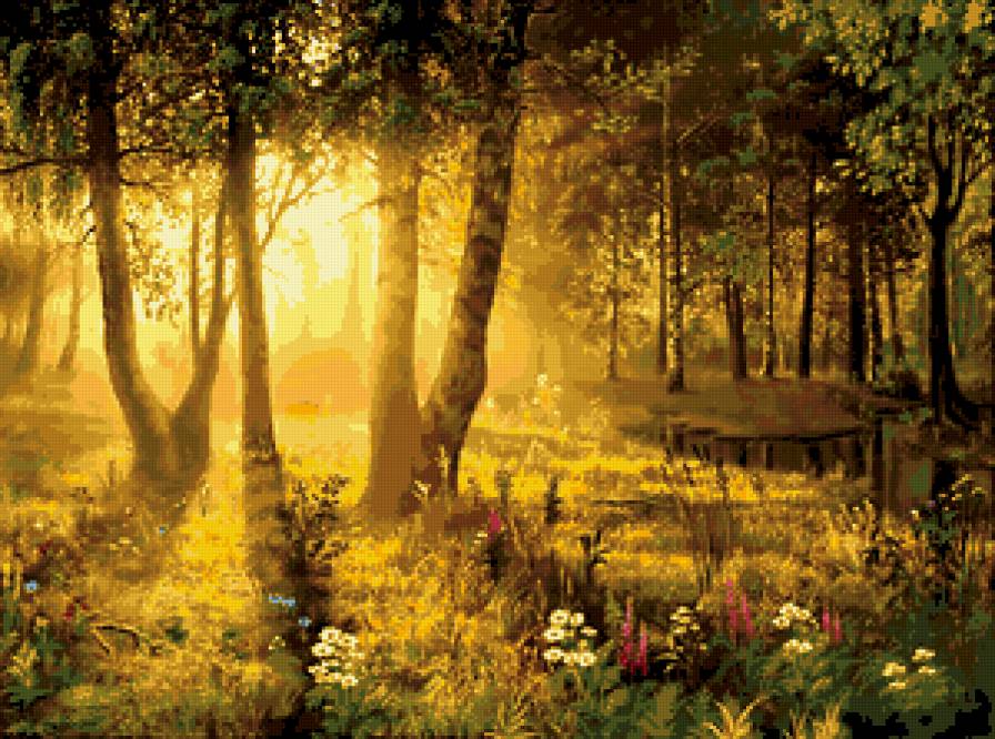 Весенний лес - лес, весна - предпросмотр