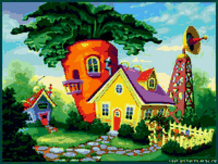 домик - деревушка - предпросмотр