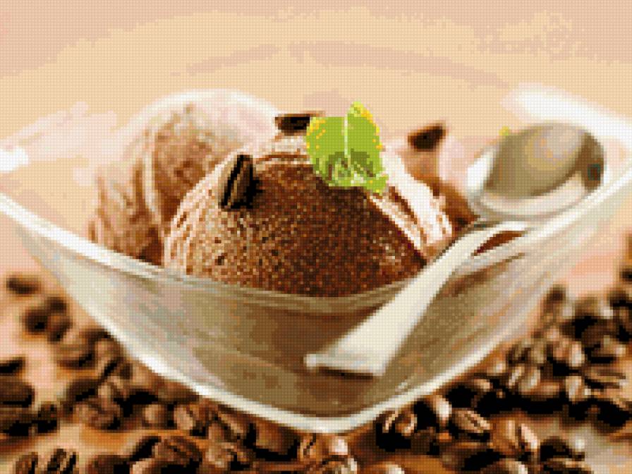 морозиво - морозиво, кава - предпросмотр