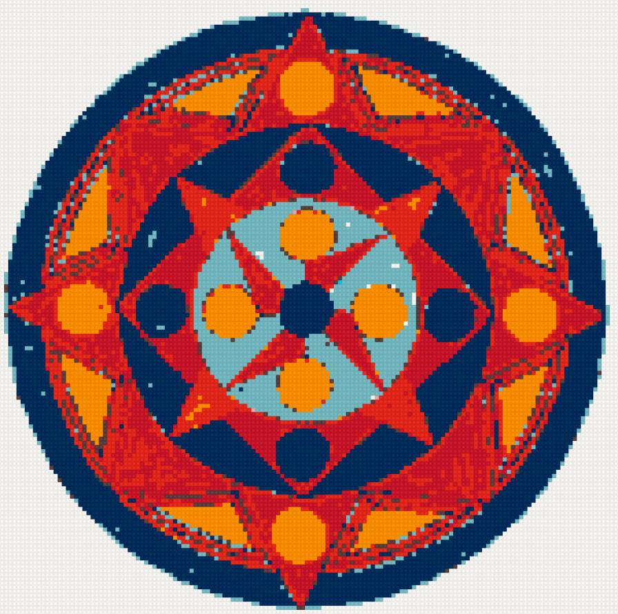 Мандала1 - круг, мандала - предпросмотр