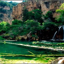 Схема вышивки «пейзаж»