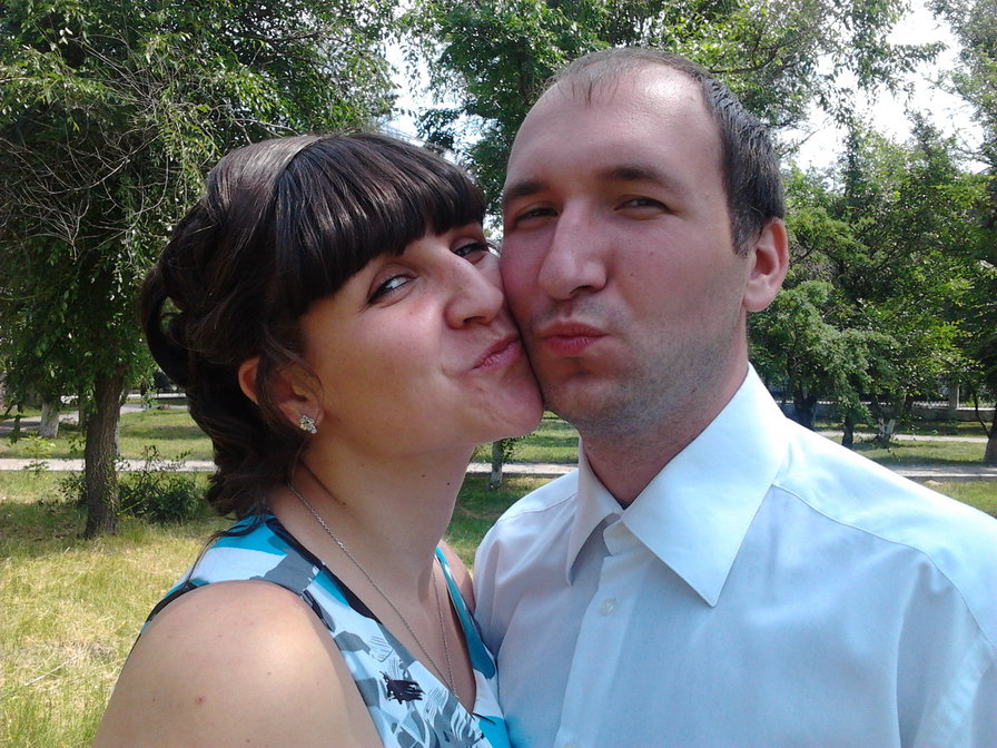 любимый и я - на свадьбе брата - оригинал