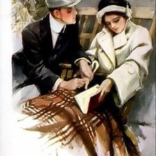 Схема вышивки «пара»