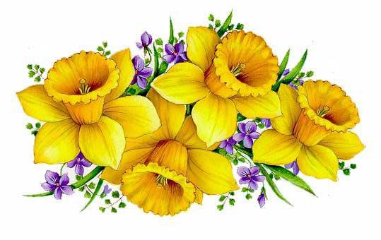 НАРЦЫС - композиция, цветы, подушка, букет, скатерть, весенние цветы - оригинал
