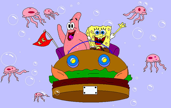 губка боб - детям, губка боб, мультик - оригинал