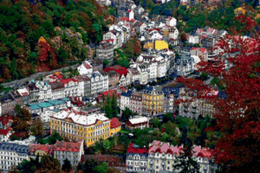 Карловы Вары, Чехия. - предпросмотр