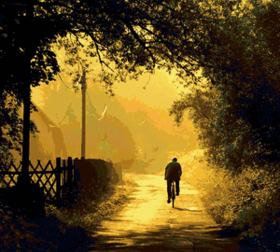 дорога - пейзаж - предпросмотр