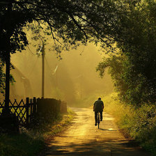 Схема вышивки «дорога»