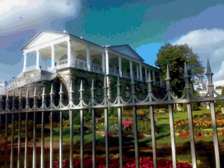 Санкт-Петербург. Камеронова галерея - дворец, галерея, природа, парк, камерон - предпросмотр