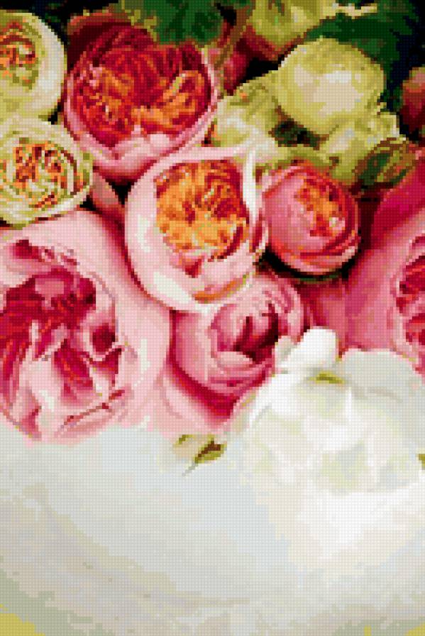 Пионы - цветы, пионы, букет - предпросмотр