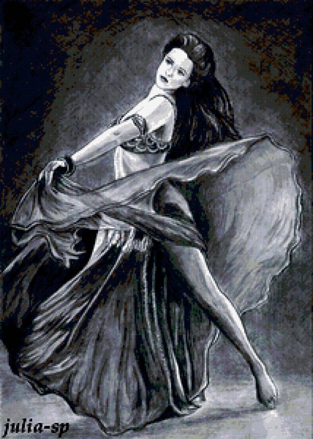 Танцовщица - танцовщица, девушка, женщина, танцы, танец - предпросмотр