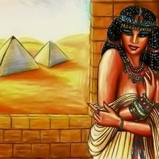 Схема вышивки «клеопатра»