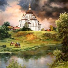 Схема вышивки «картина»