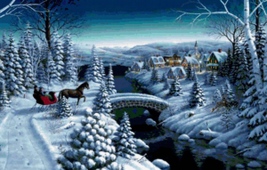 картина - пейзаж - предпросмотр