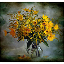 Схема вышивки «цветы»