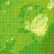 Предпросмотр схемы вышивки «Зеленая роза в капельках дождя.» (№263480)