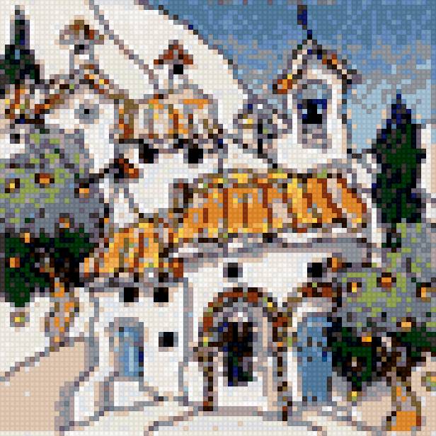 Испанские домики - предпросмотр