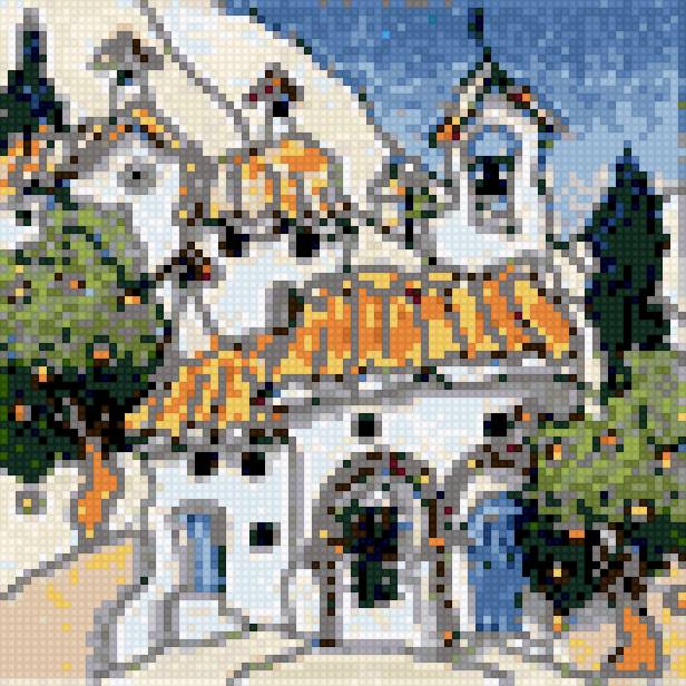 Испанские домики - предпросмотр